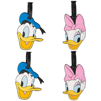 Disney Donald and Daisy Duck PVC Luggage Tags - Sallyrose