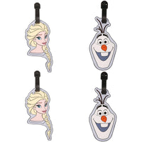 Disney Frozen Elsa and Olaf PVC Luggage Tags - Sallyrose