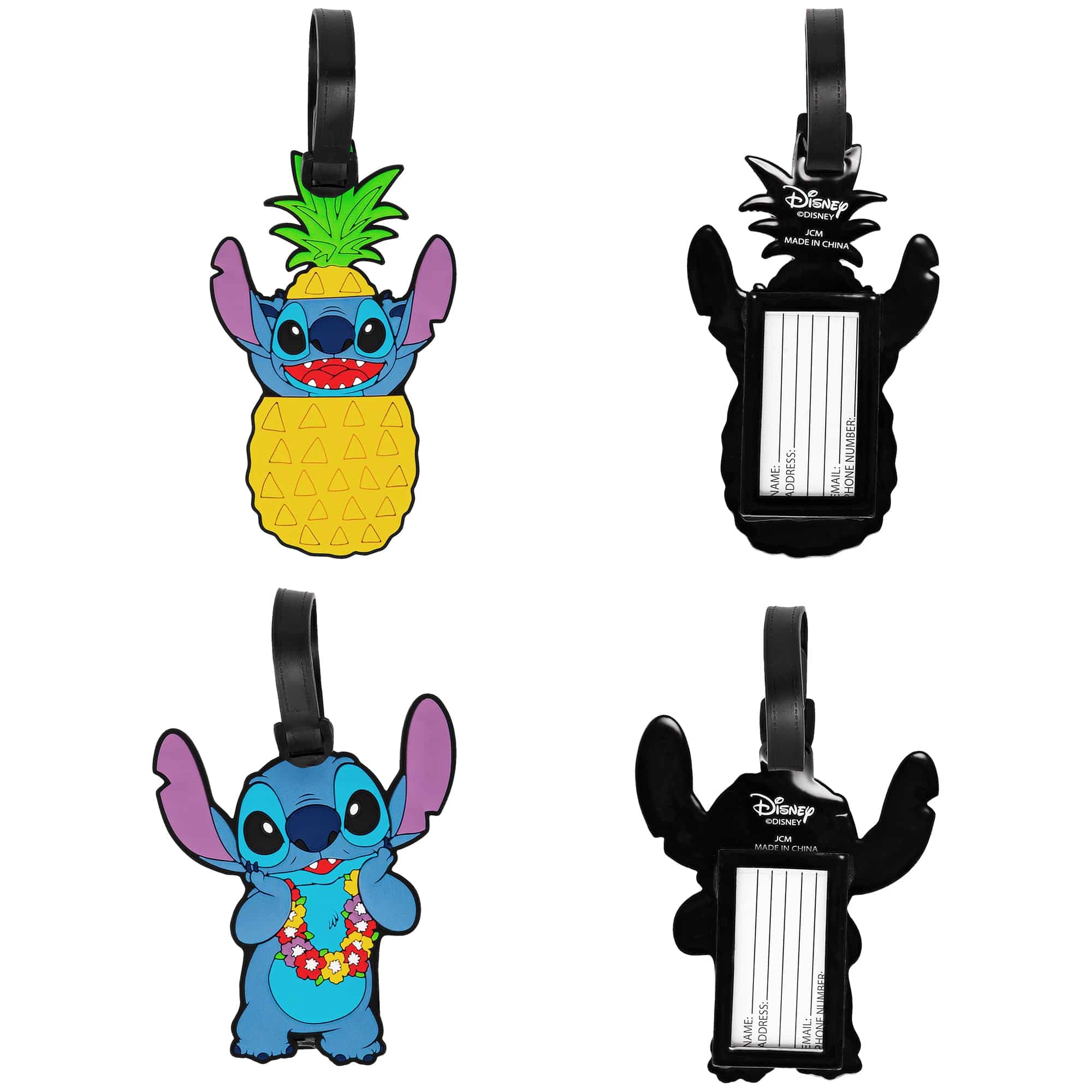 Disney Lilo & Stitch Experiment PVC Luggage Tags - Sallyrose
