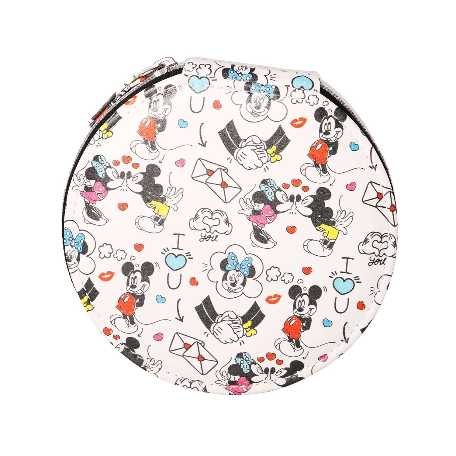 Disney Mickey & Minnie Zip-Close Jewelry Box - Sallyrose