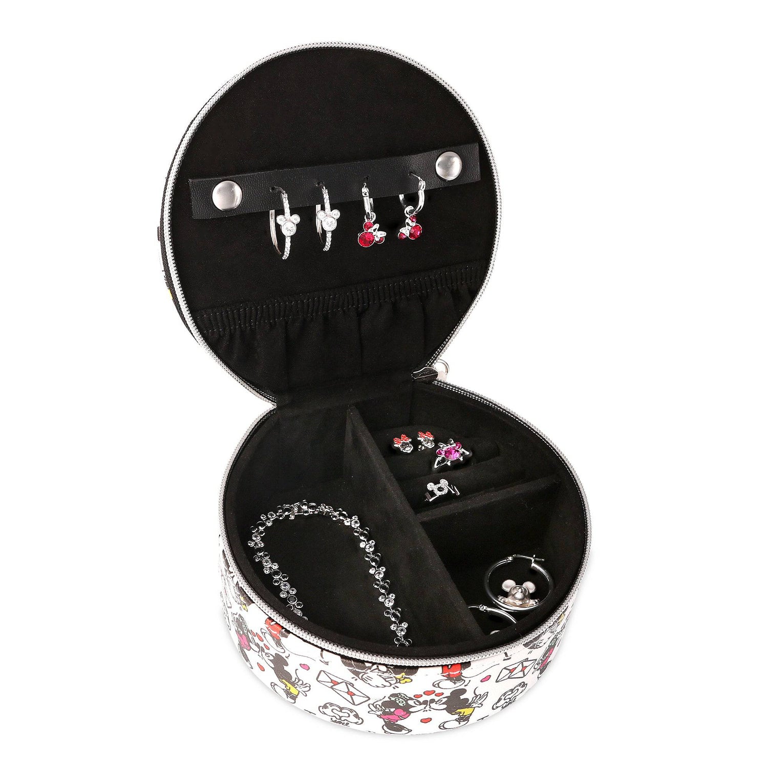 Disney Mickey & Minnie Zip-Close Jewelry Box - Sallyrose