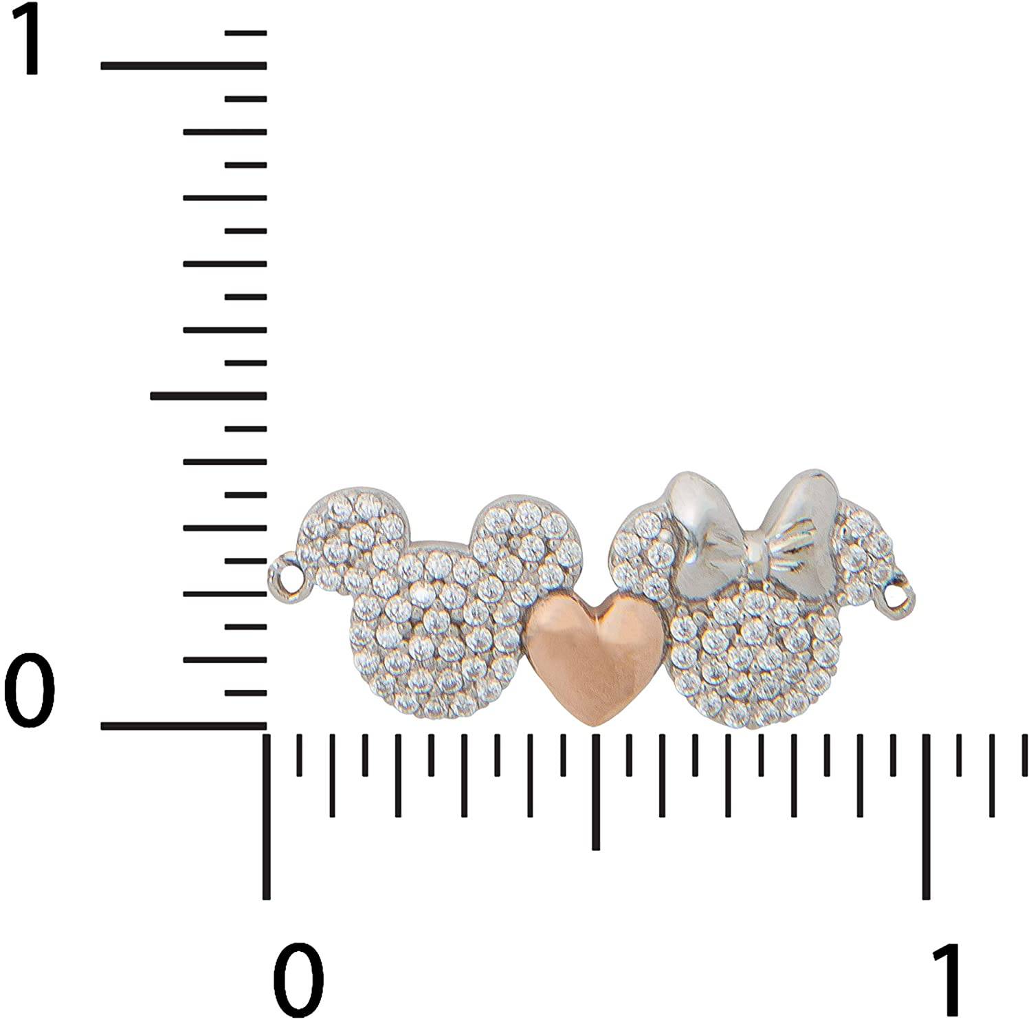 Disney Mickey & Minnie Heart Bracelet - Sallyrose
