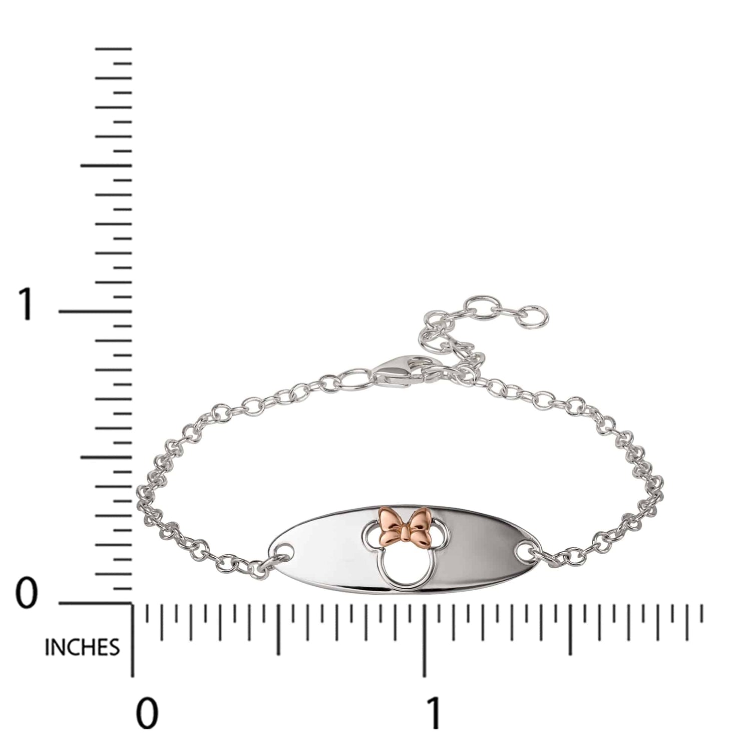 Disney Minnie Mouse Sterling Silver ID Bracelet - Sallyrose
