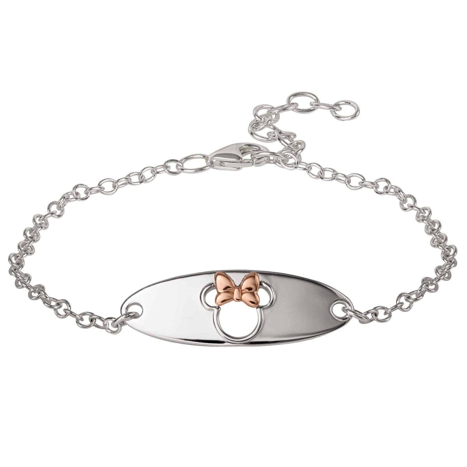 Disney Minnie Mouse Sterling Silver ID Bracelet - Sallyrose