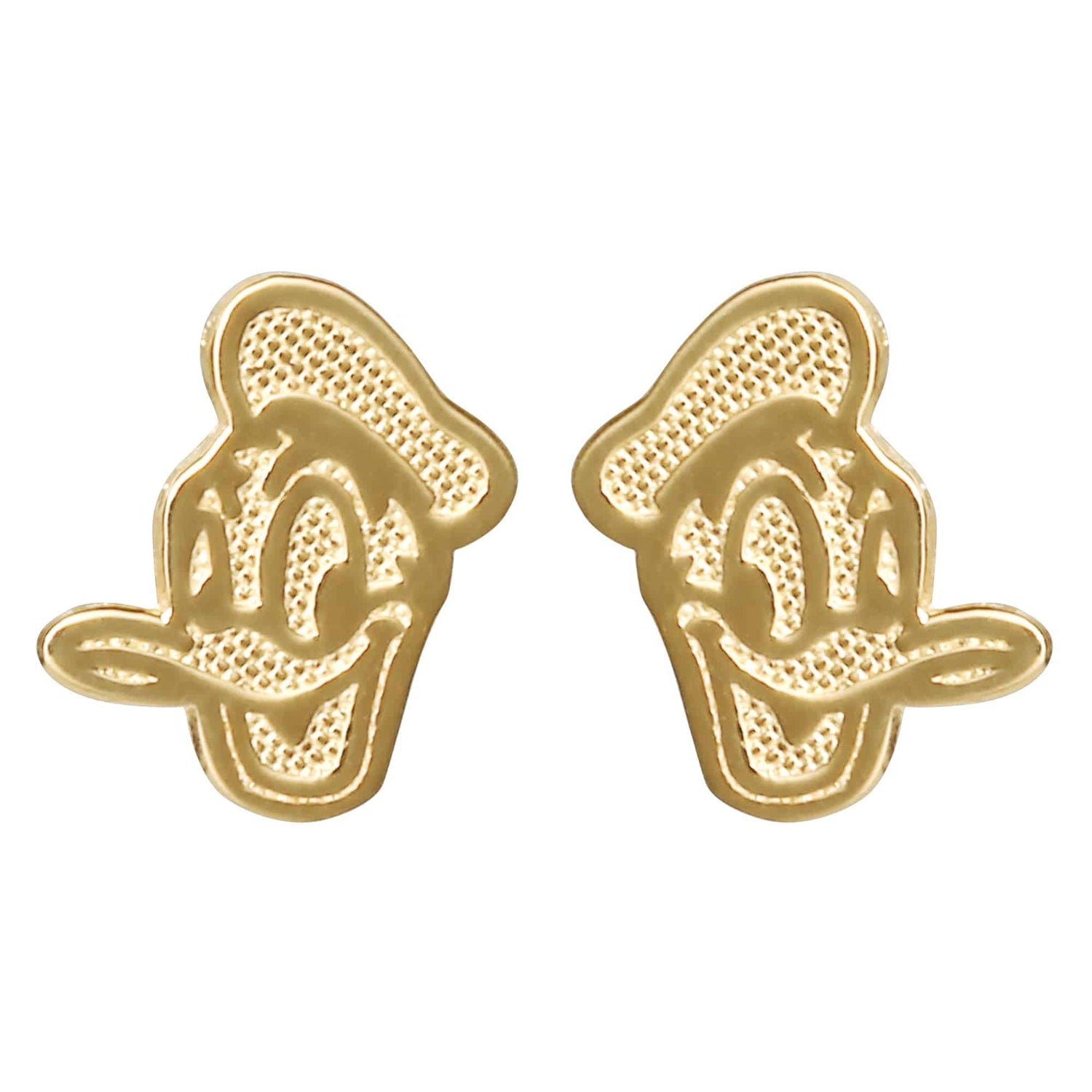 14K Yellow Gold Disney Classics Donald Duck Earrings - Sallyrose