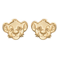 Disney Classics 14K Gold Lion King Earrings - Sallyrose