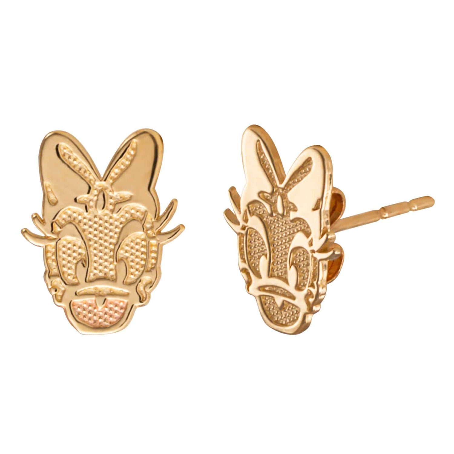 Disney Daisy Duck 14K Gold Earrings - Sallyrose