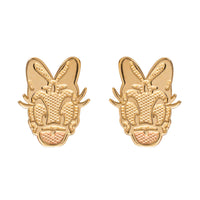 Disney Daisy Duck 14K Gold Earrings - Sallyrose