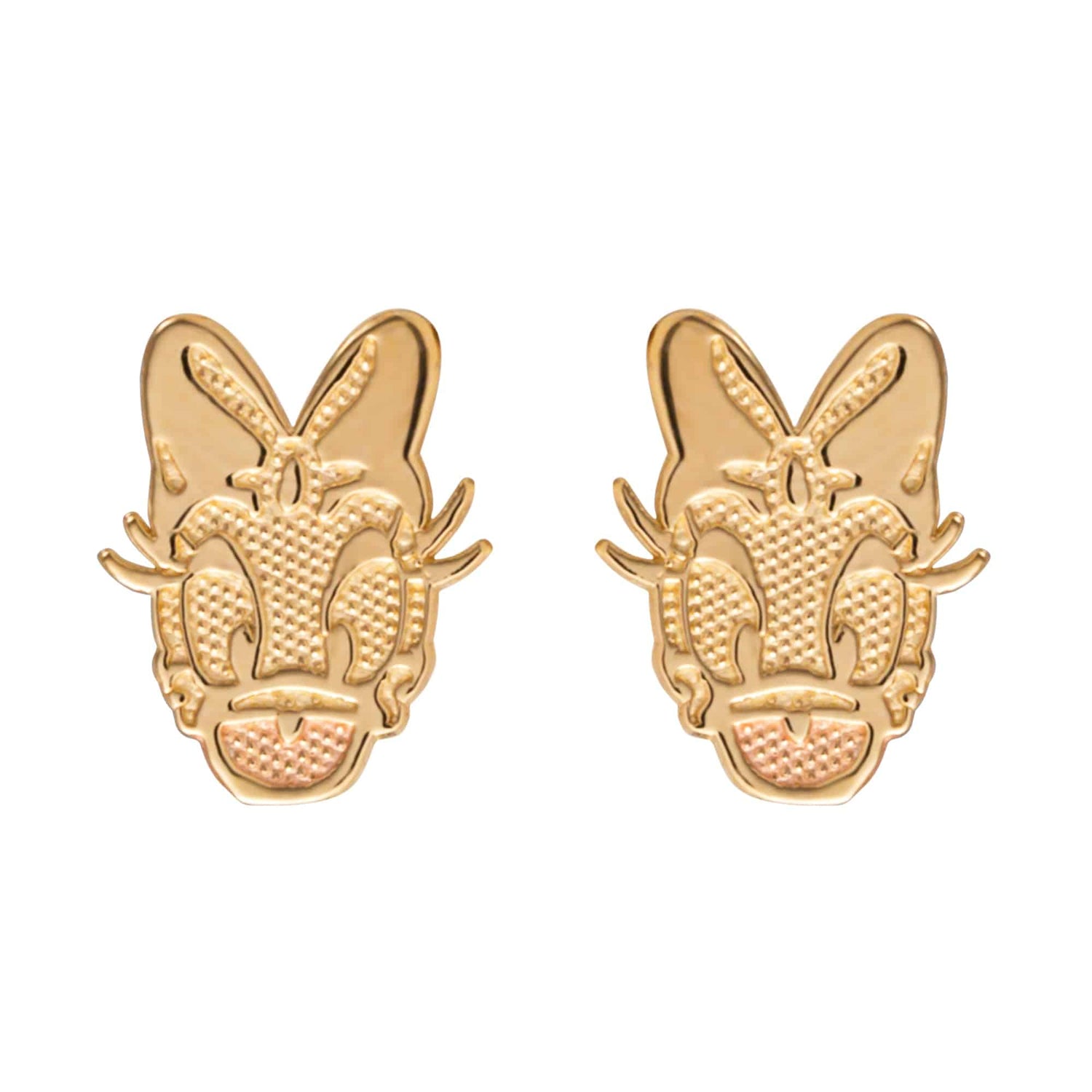 Disney Daisy Duck 14K Gold Earrings - Sallyrose