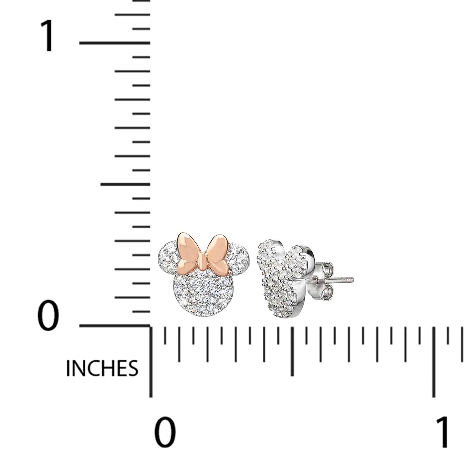 Disney Mickey & Minnie Mismatched Sterling Silver Earrings - Sallyrose