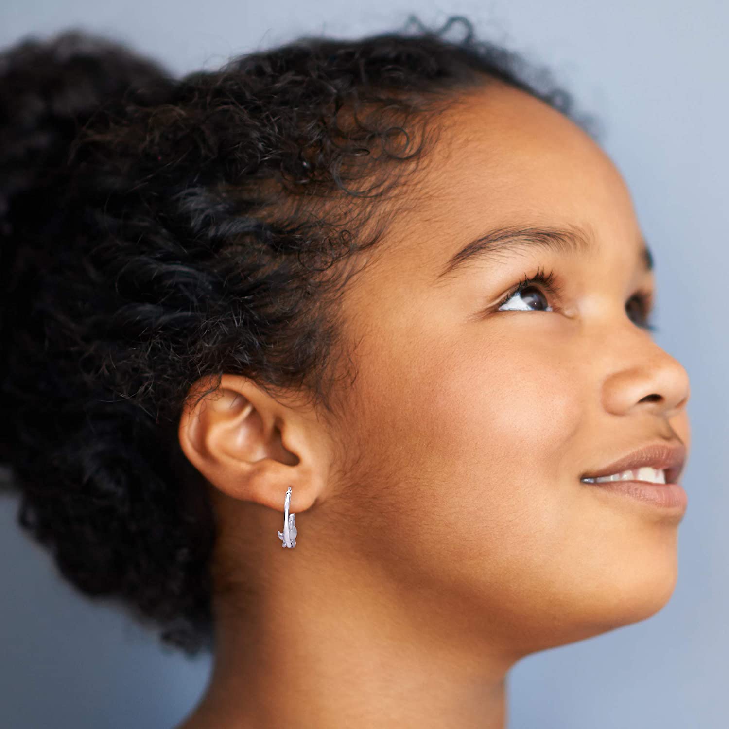 Disney Mickey Mouse  Sterling Silver Hoop Earrings - Sallyrose