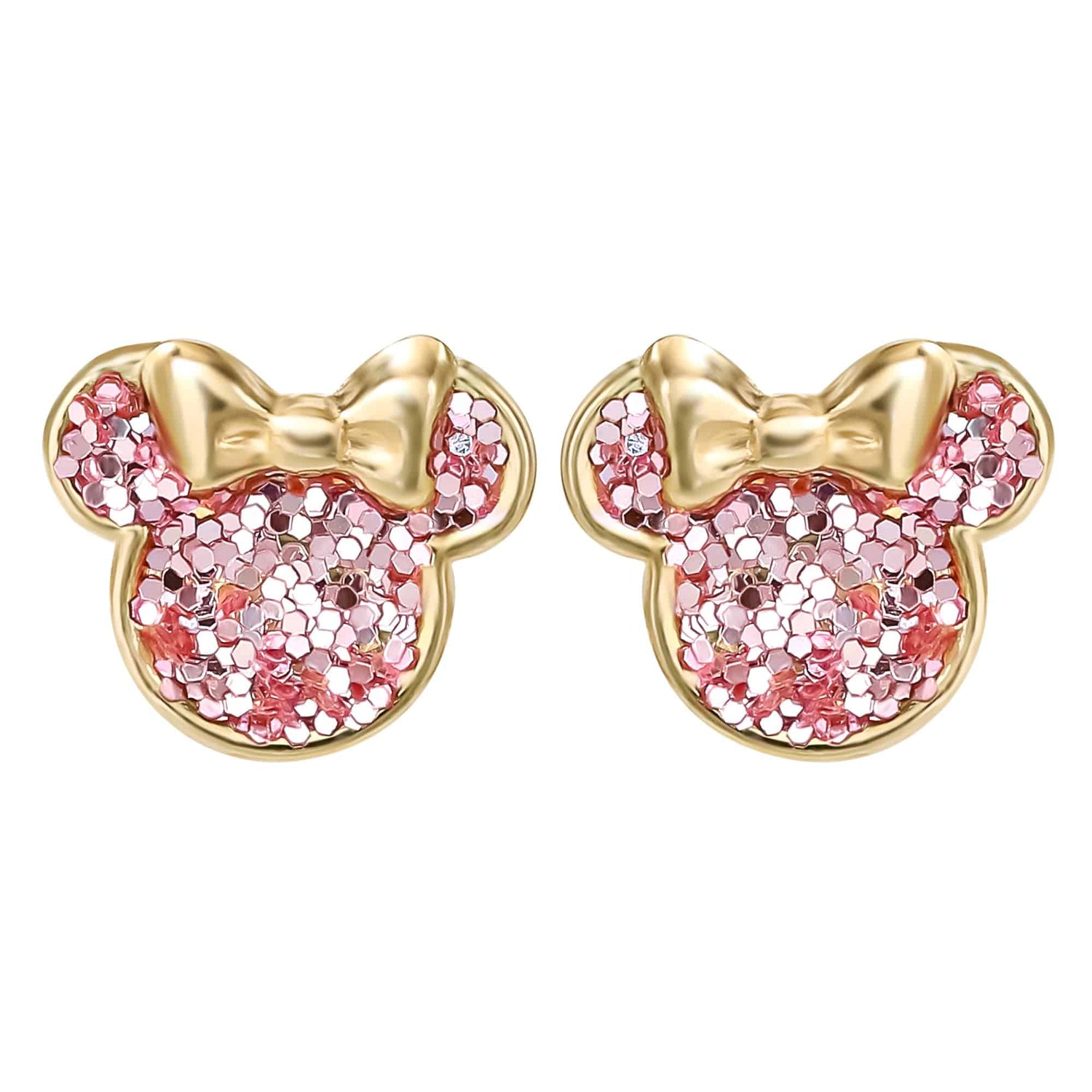 Disney Minnie Mouse 14K Gold Statement Earrings - Sallyrose