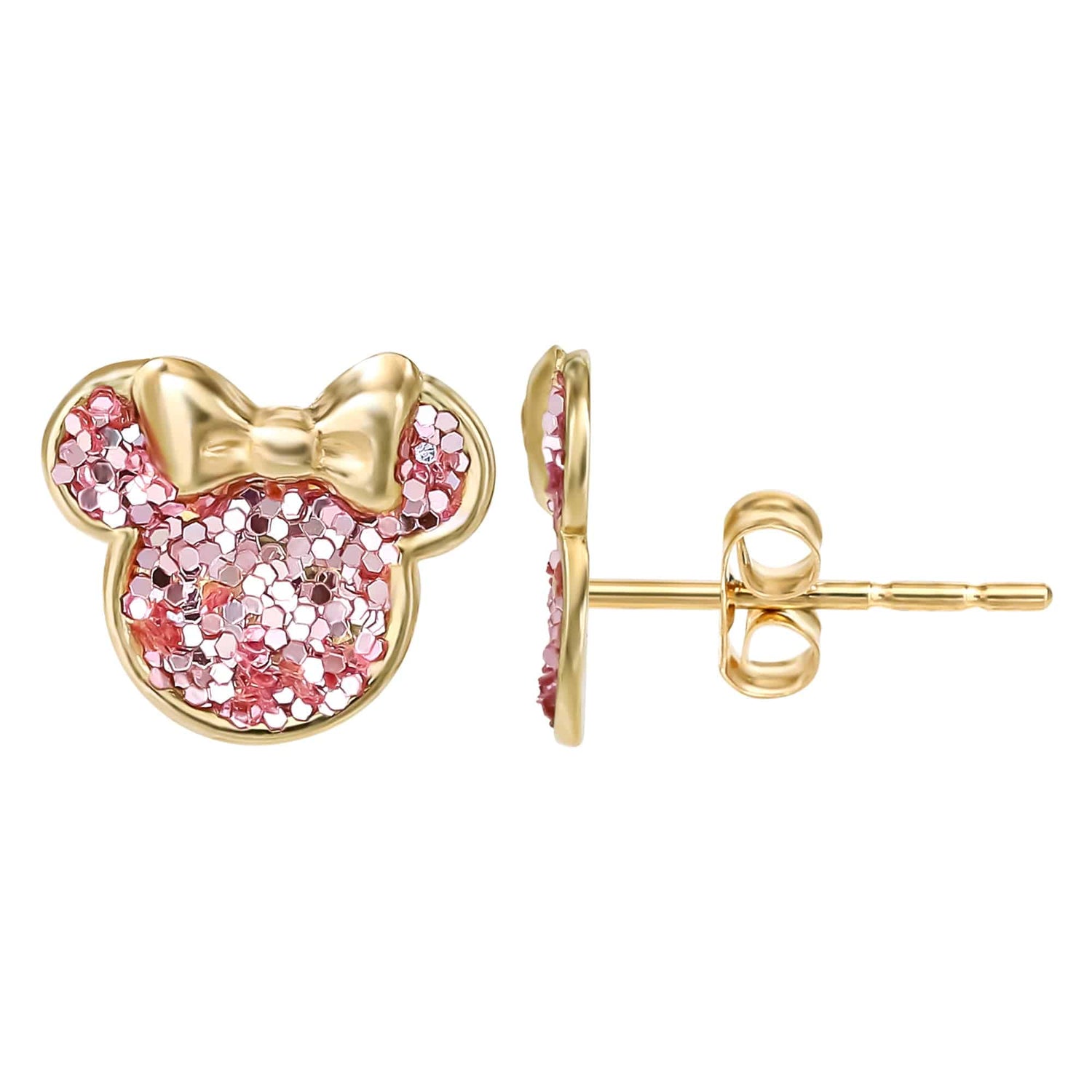 Disney Minnie Mouse 14K Gold Statement Earrings - Sallyrose