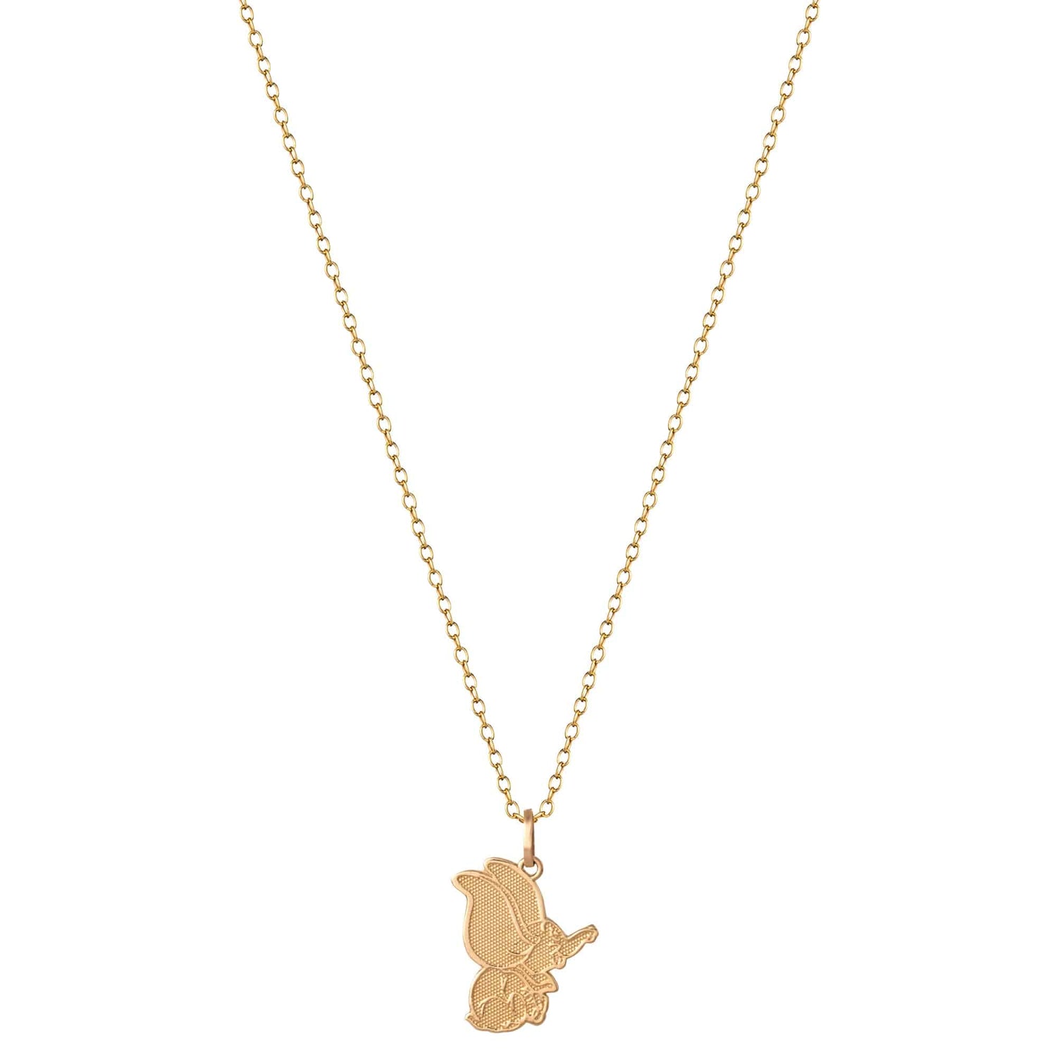 10K Yellow Gold Disney Classic Dumbo Necklace - Sallyrose
