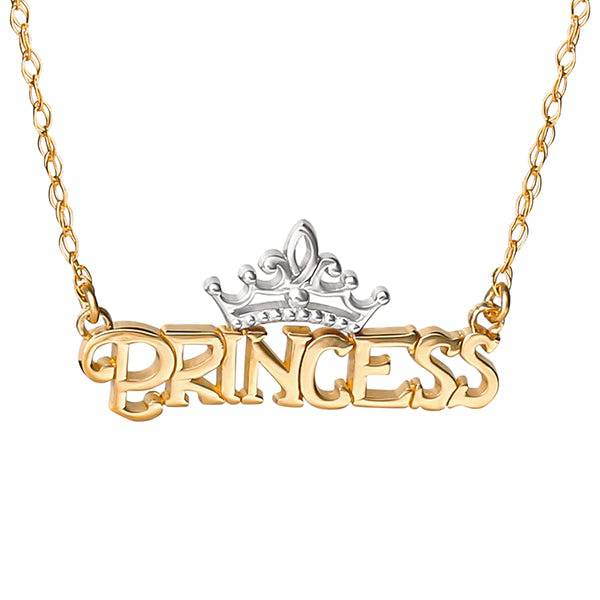 14K Gold Disney Princess Necklace - Sallyrose