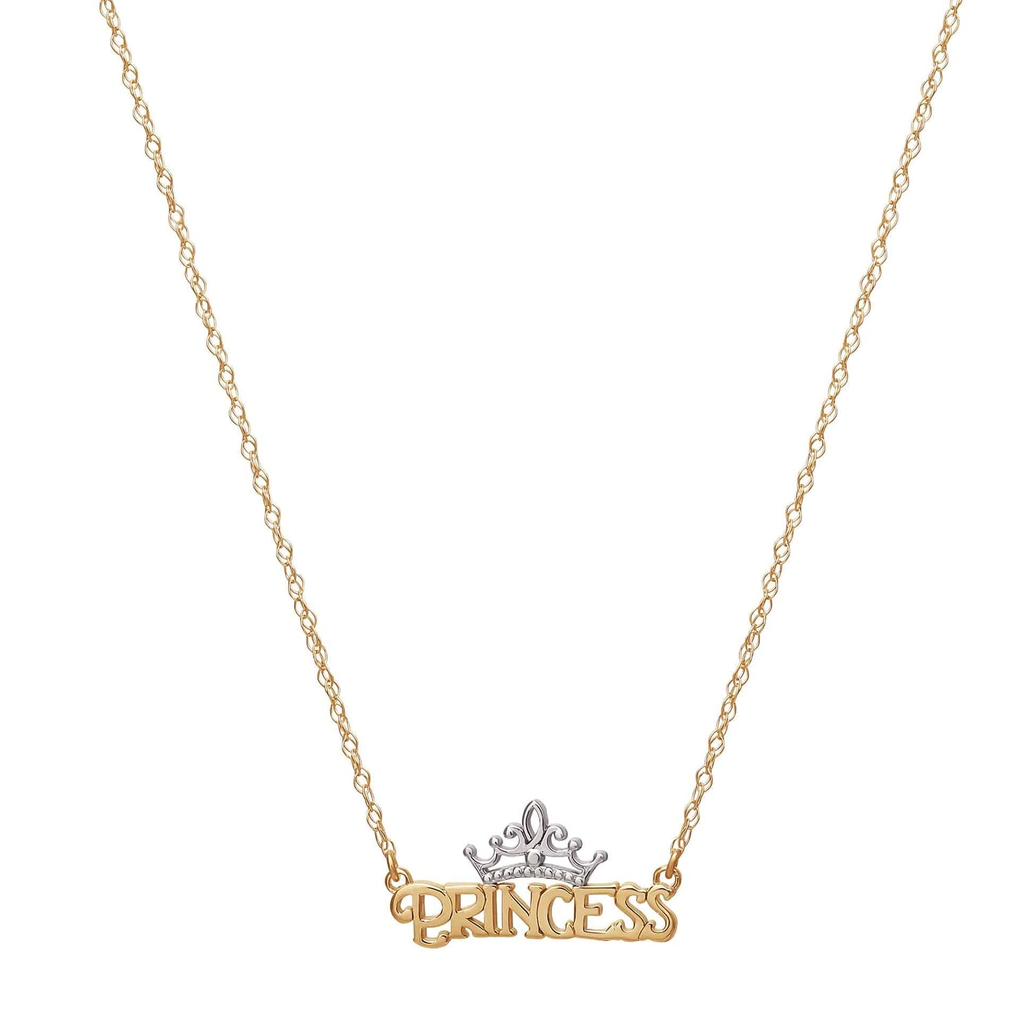 14K Gold Disney Princess Necklace - Sallyrose