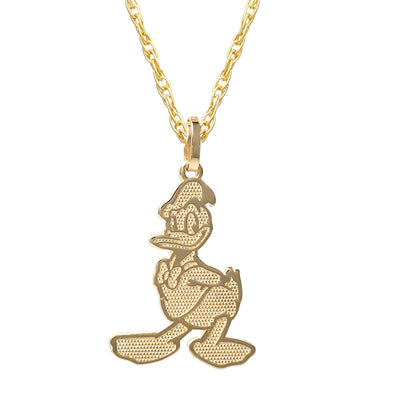 Disney Donald Duck 14K Gold Necklace - Sallyrose