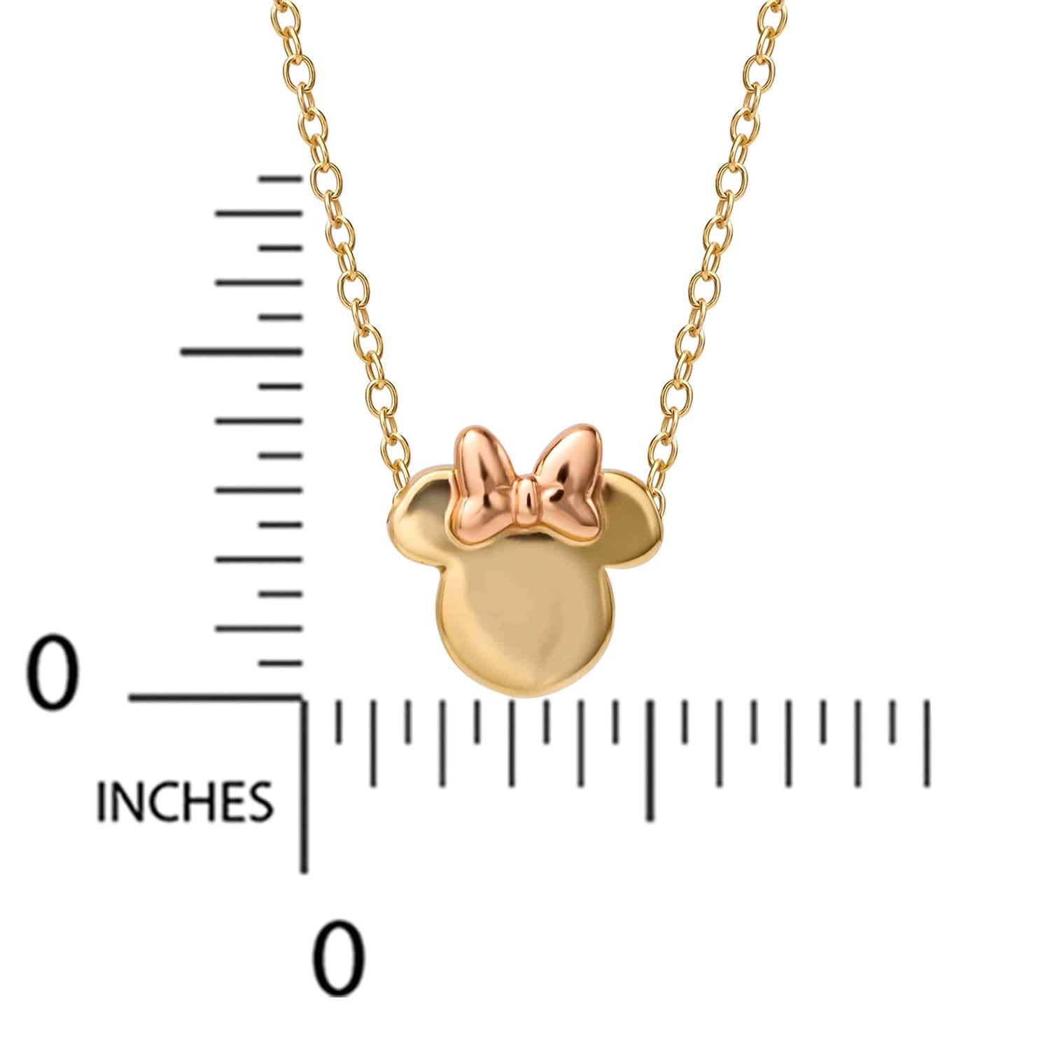 Disney Minnie Mouse Two-Tone Necklace - Sallyrose