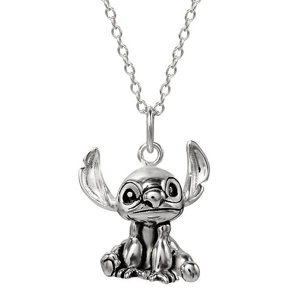 Disney Sterling Silver Stitch Necklace - Sallyrose