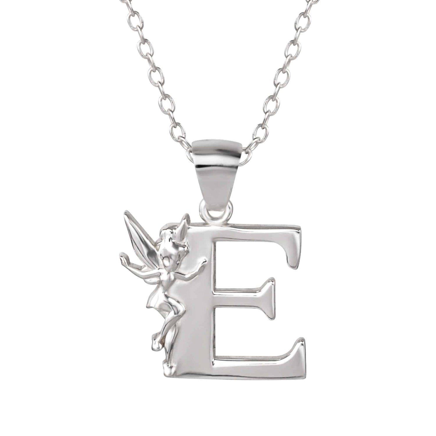 Tinkerbell initial online necklace