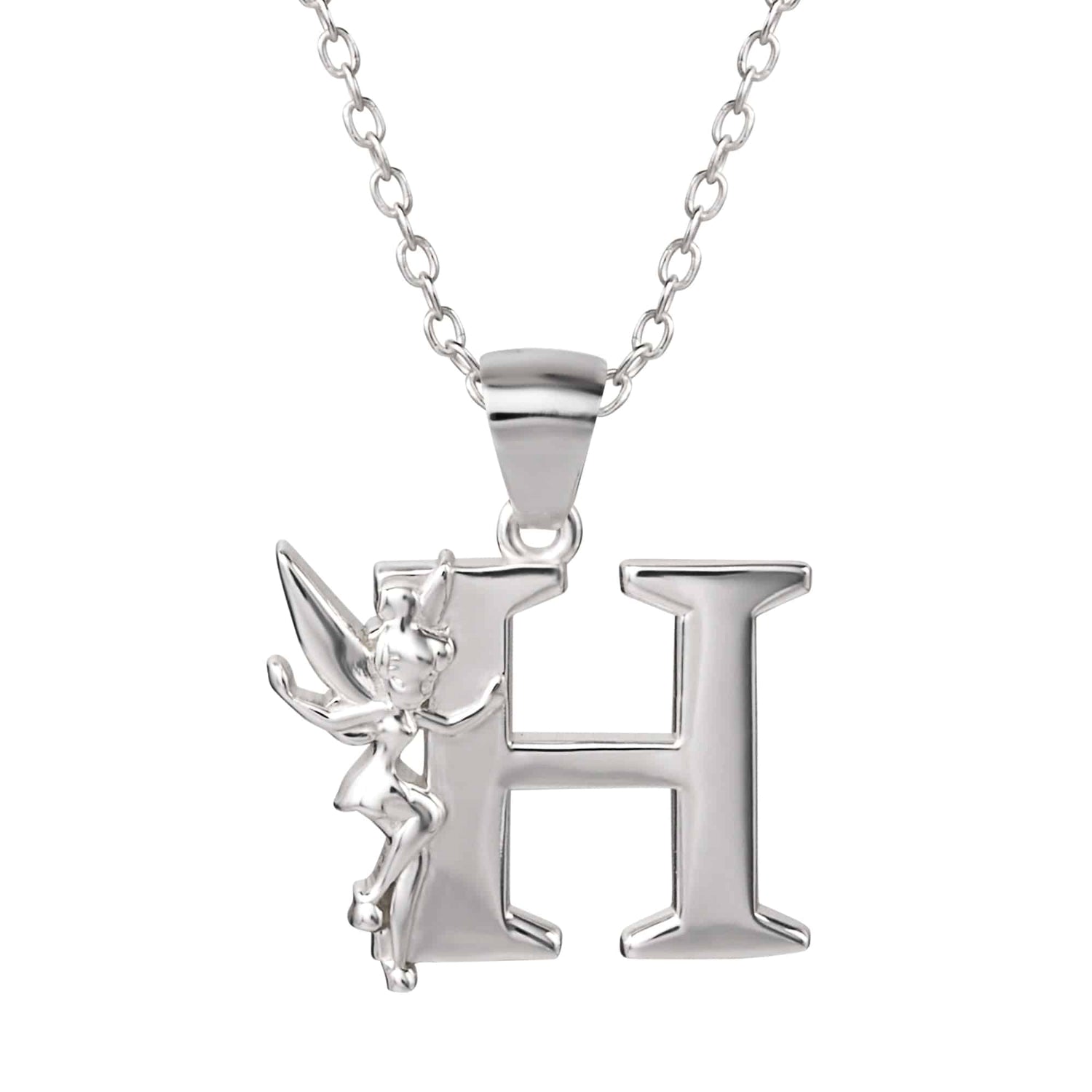 Customize Silver Birthstone initial Necklace – remember Jewelry