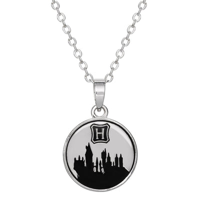 Harry Potter Hogwarts Pendant Necklace - Sallyrose