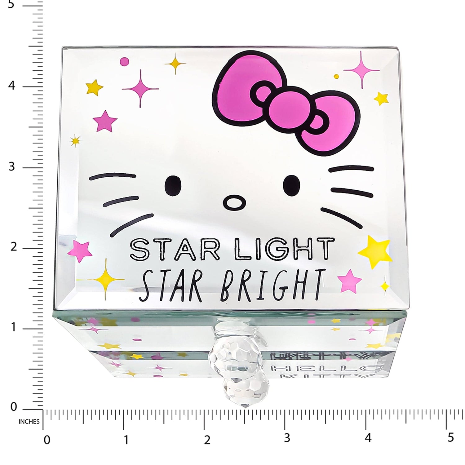 Hello Kitty Mirror Glass Jewelry Box - Sallyrose