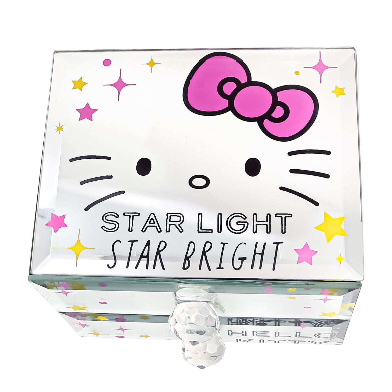 Hello Kitty Mirror Glass Jewelry Box - Sallyrose