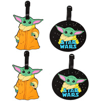 Star Wars The Mandalorian Grogu PVC Luggage Tags - Sallyrose