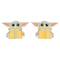 The Mandalorian Sterling Silver Grogu Stud Earrings - Sallyrose