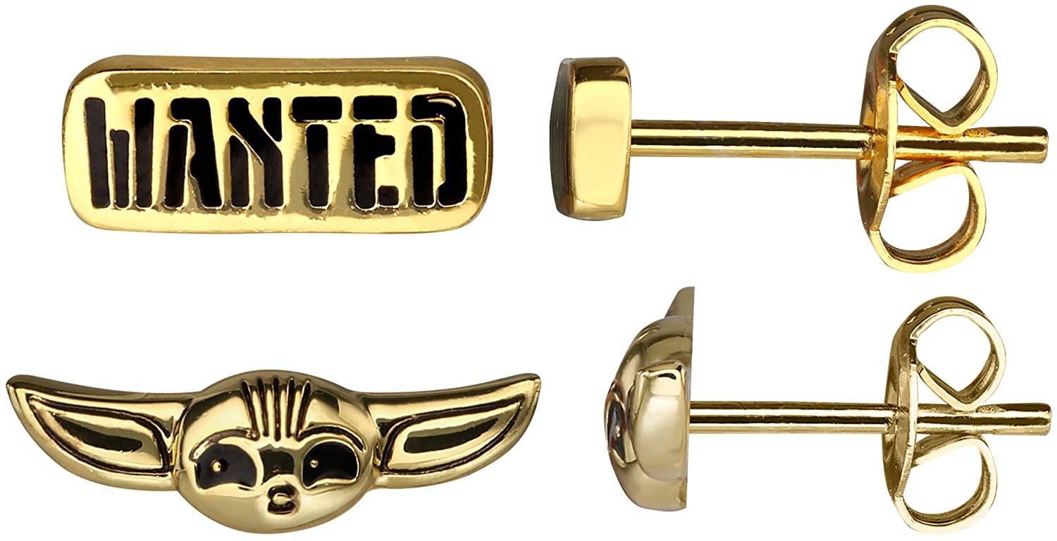 The Mandalorian Wanted The Child Stud Set - Sallyrose