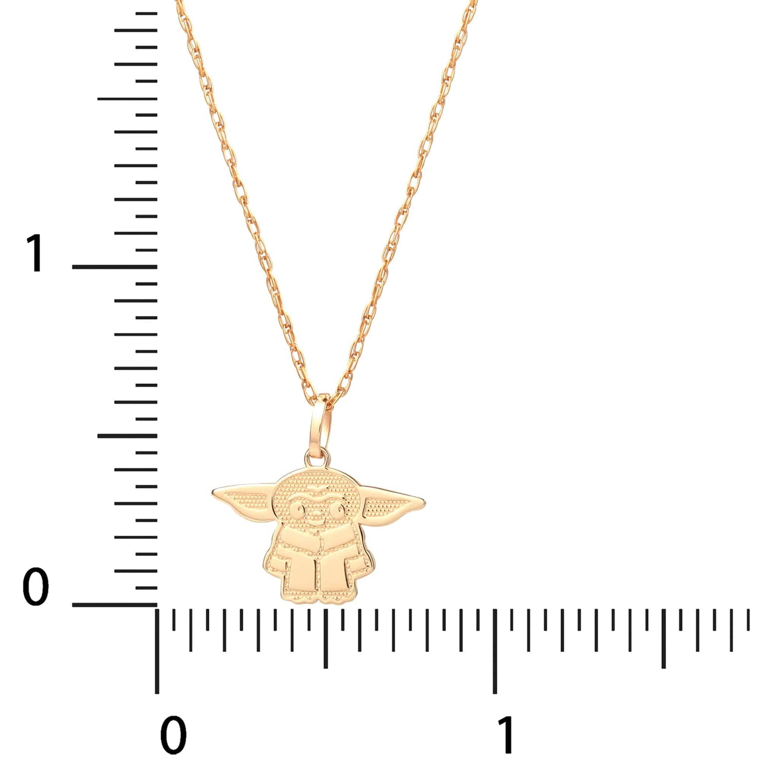 14k Gold The Child Charm Necklace - Sallyrose