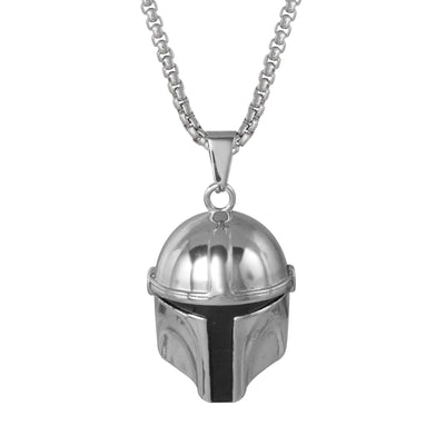 The Mandalorian Helmet Necklace - Sallyrose