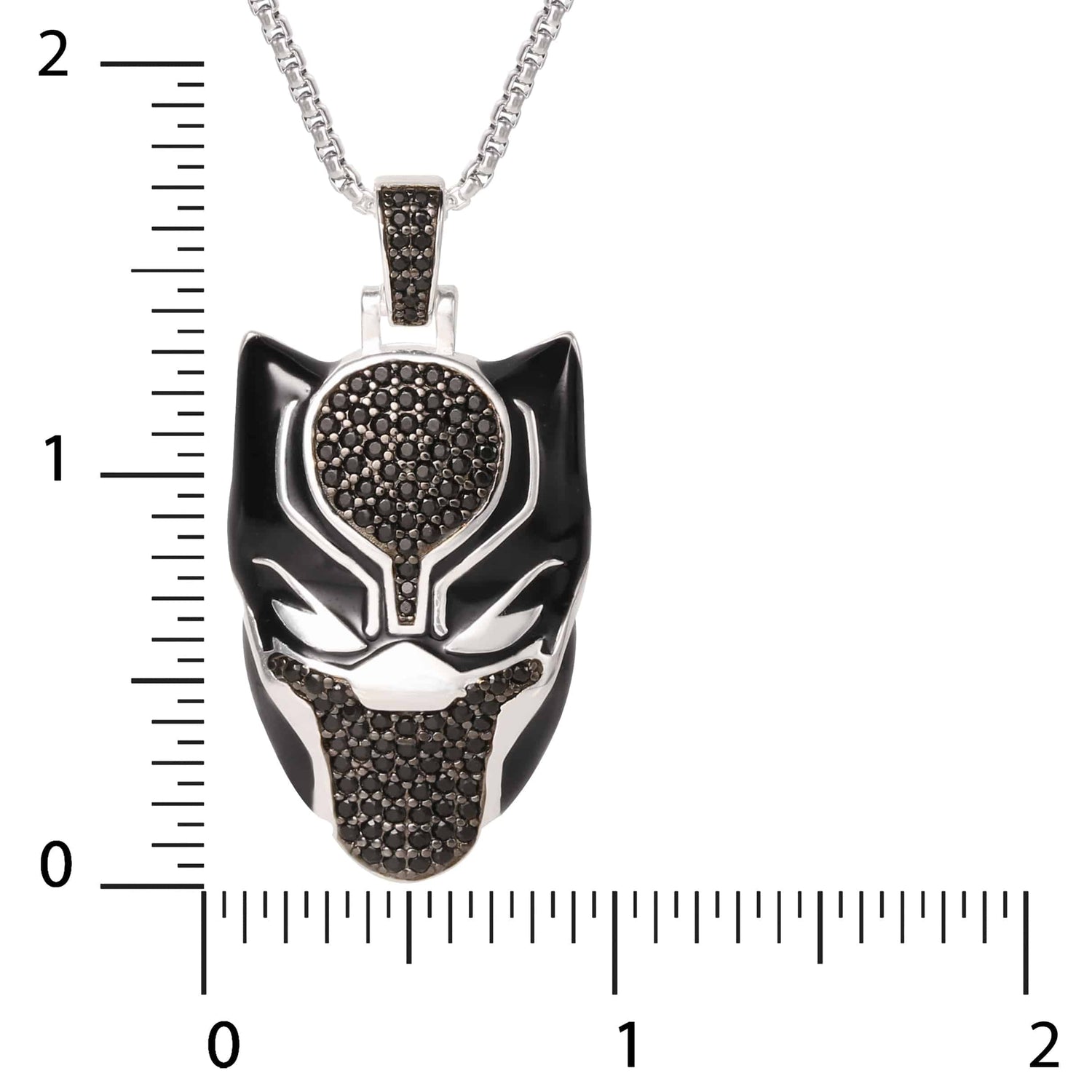 Black Panther Sterling Silver Necklace - Sallyrose