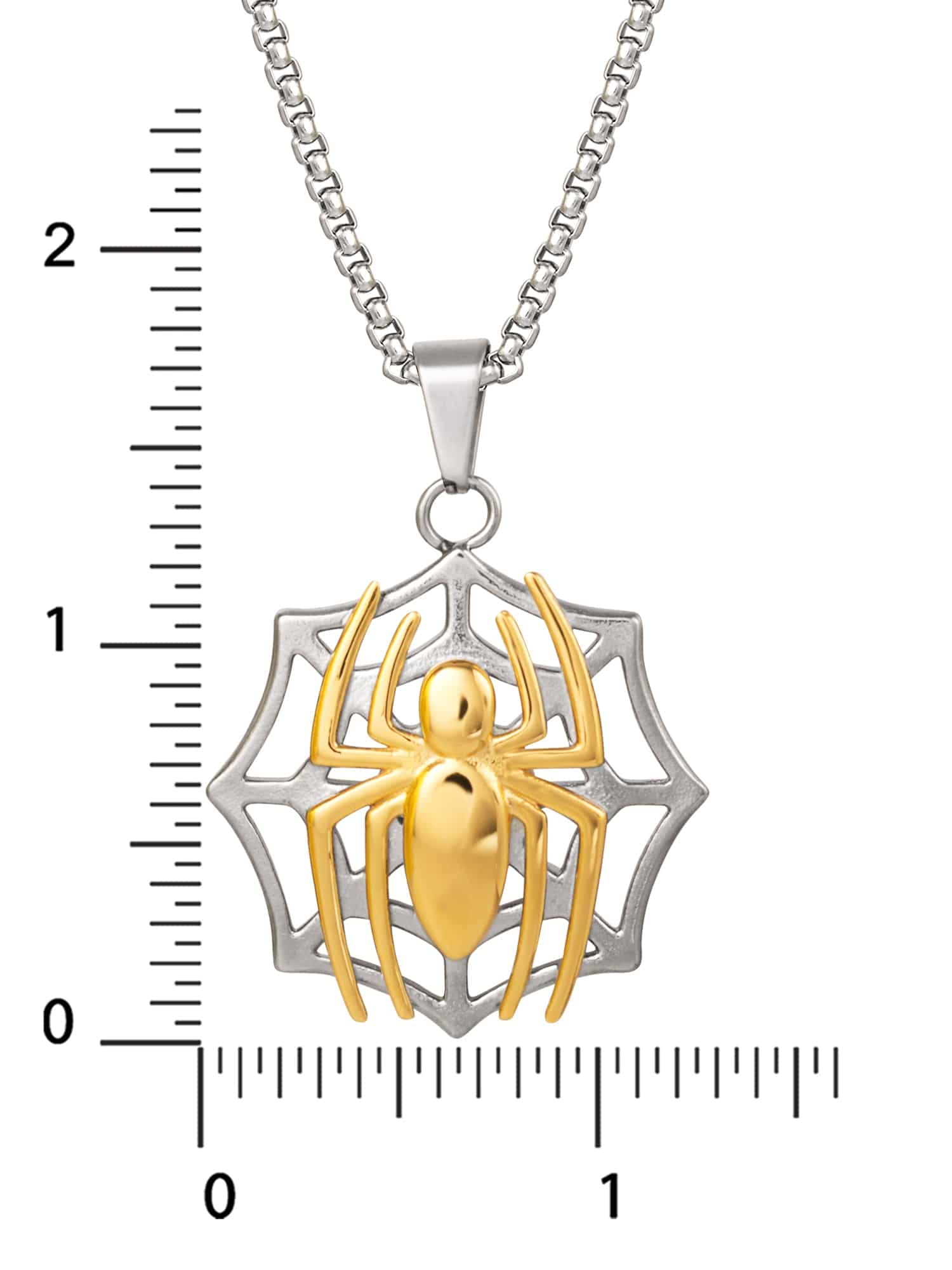 Marvel Spider Man Two-Tone Necklace - Sallyrose
